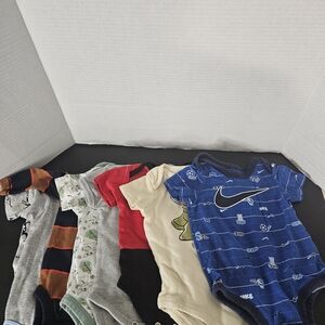 Nike Kids Bodysuits - Blue, Red, Gray, Cream
